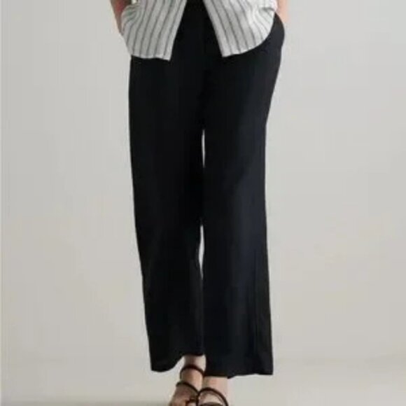 Quince 100% European Linen Pleated Trouser NEW! - Picture 1 of 11